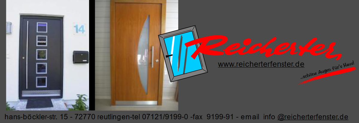 Fenster Wannweil: Fensterbau, Terrassendach